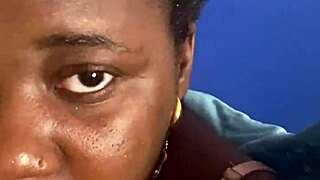 ebony amateur rips clothes for extreme toy masturbation