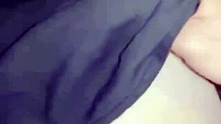 Amoosinas Sprays Cum on Pale Ass Cheeks in Airport Stall