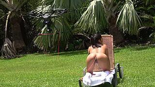 Four Athletic Latinas First-Time Lesbian Dildo Licking Fingering Orgasms Workout