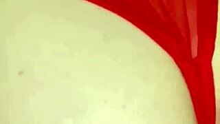 Amoosinas Sprays Cum on Pale Ass Cheeks in Airport Stall