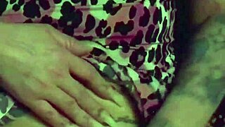 french italian milf shakes her huge european ass in fuschia leopard print
