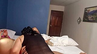 bbw mature stepmom strips slow then deepthroats rough for wet reward