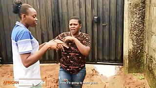 i'm so horny watching this bbw ebony LICK my fat juicy stepsis PUSSY till she squirts!!