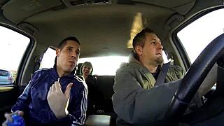 you fucking this big tits amateur girl's shaved pussy hard?