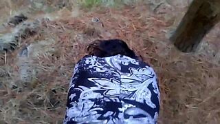 fucking her huge-ass bbw deep in forest exhibitionism