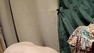 french femdom mistress binds slave for bdsm doggystyle domination and dirty talk 😈🔗