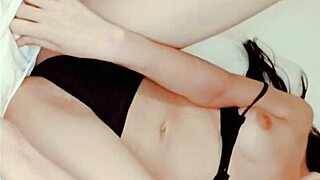 Girlfriend Sends Masturbation Clips Before Hotel Fuck Session