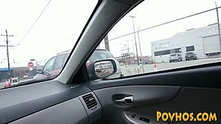 Teen Slut Sucks Cock Then Gets Pussy Plowed Hard in HD POV