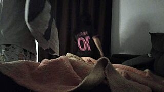 hey auntie set up couch share with stepnephew for bareback fun