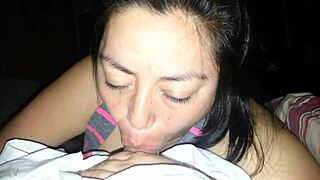 my wife nails one killer amateur blowjob on camera