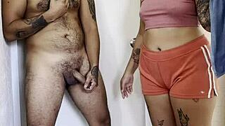 oops, caught you in bath... towel off so i can fuck that huge ass till squirting!