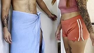 oops, caught you in bath... towel off so i can fuck that huge ass till squirting!