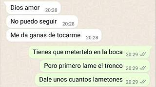 girlfriend's phone web chat reveals her fingering wet pussy for friend part 3