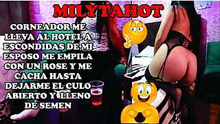 corneador sneaks me in, stacks me up and reams my ass raw behind hubby's back