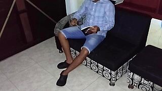 Hey professor, stuck at home so I seduced you on camera instead?