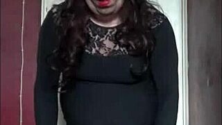 hey pound my crossdressing ass hard while i stroke my cock and cum