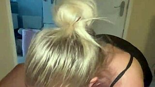 step sister teases with her curves before playful fun at home