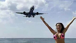 Monika Fox Poses Bikini Big Tits Beach Tattoo Milf