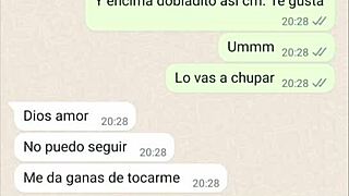 girlfriend's phone web chat reveals her fingering wet pussy for friend part 3