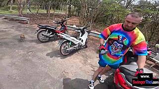 how's it feel fucking your big european cock inside this thai teen pussy?