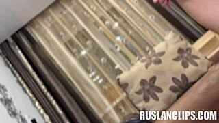 Stepsis Anna Angel Gifts Herself Wrapped for Thanksgiving Creampie