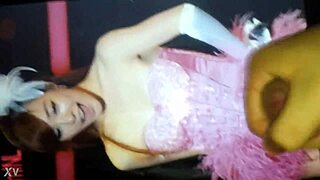 Korean lady tiffany in lingerie cumming hard - you wanna see it shoot?