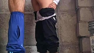 what if your cute latina hermanastra sneaks off campus for secret outdoor pussy fuck?