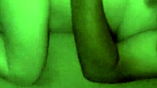 Bold girlfriend rubs husband's cock hard before he pounds her tits orgasm