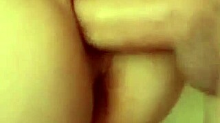 Casada Gets Double Creampie DP From Boyfriends Friends Huge Cum Loads Escaping Shaved Pussy