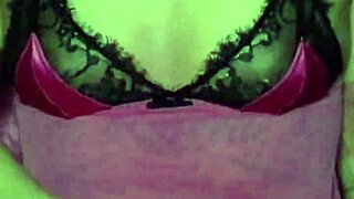 eleina's dirty goth lessons tease with lingerie and small tits