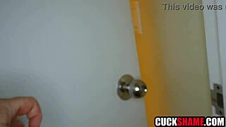 cuckold watches as i help his asian wife deepthroat stranger's cock