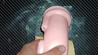 trio teases pussy to tits softly