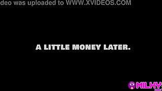 horny brazilian big ass pays with pussy on sofa