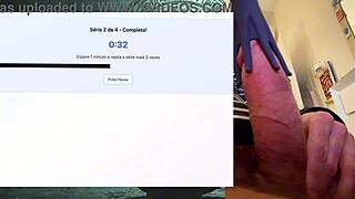 my intense workout pumps strong fat 19cm cock for hours without cumming