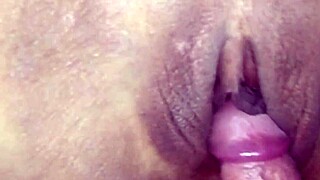 Shaved Friend's Tight Pussy Spread for Blowjob Creampie Orgasm Fuck