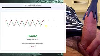 my intense workout pumps strong fat 19cm cock for hours without cumming