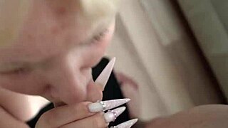 early morning co worker deepthroats my cock pov