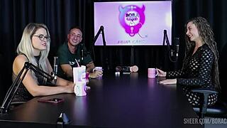 Jujube delícia in Bora cast with Bruna Carlos, part 1 - watch on sheer red now?