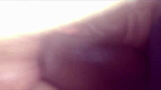 why does this puta give up her ass at the orgy and orgasm anally?