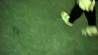 caught licking wet wife pussy outdoors in public spots