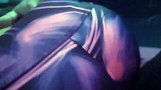 guy rips clothes fucks goth latina hermanastra pussy in camping tent dripping cum