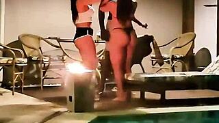 Hubby Films Hung Stud Fucking Wife and Friend Deep