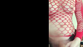 Girl pegs guy strapon tits sexy domination