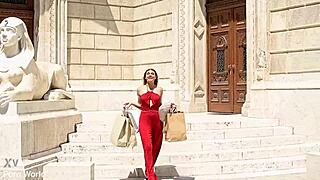 Kitana Lure convinces rich hubby for driver dp threesome