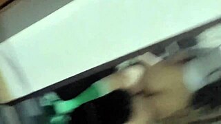 please don't tell my boyfriend you creampied my tight pussy mirror fuck...