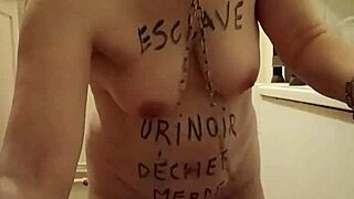 Bound Slave's Uro Self-Session and Belt Whipping in Outdoor Humiliation!