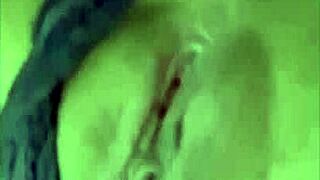 Latina Fingers Hot Vagina Masturbating Home