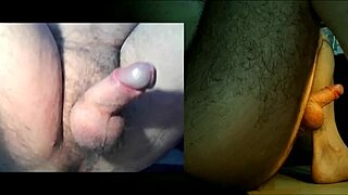 croatian solo anal dildo masturbation builds to intense cumshot orgasm
