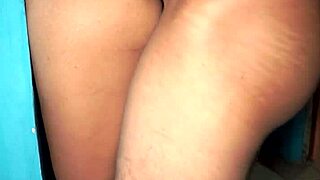 Stuck in door she moans as i slide in deep