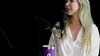 milena moreau's sheer red vibrator play